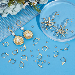 80 шт. фурнитура для сережек из нержавеющей стали 304&nbsp;STAS-SP0001-13