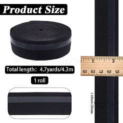 4.7 ярд полиэстеровых нескользящих эластичных лент&nbsp;SRIB-GF0001-61