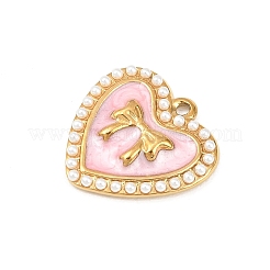 Подвески из нержавеющей стали 304 с эмалью&nbsp;STAS-P430-05G-02