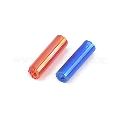 50 g transparente Regenbogenfarbene Glasperlen&nbsp;GLAA-FP0001-23