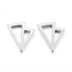 Tappi per lobi auricolari in acciaio inossidabile 304&nbsp;EJEW-K043-06