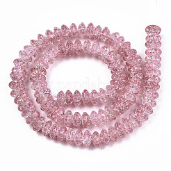 Perle di vetro crackle&nbsp;X-GLAA-S192-004C