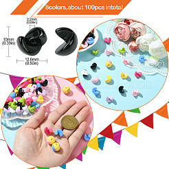 8 цвет акриловой бусины&nbsp;OACR-CJ0001-81