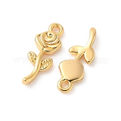 Латунные подвески-розы&nbsp;XGR0164G-105G