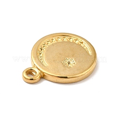 Pendentifs en acier inoxydable 304 avec placage ionique (IP) et montures en strass&nbsp;STAS-I197-020G
