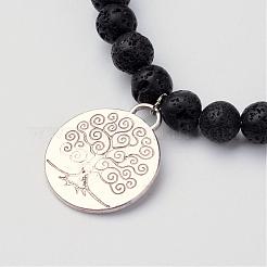 Сплав шарм браслеты&nbsp;BJEW-JB02674