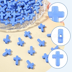200pcs perles acryliques opaques&nbsp;SACR-FS0001-39G
