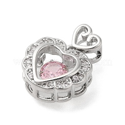 Стойки обшивки латунь микро проложить Циркон подвеску&nbsp;KK-S396-75P