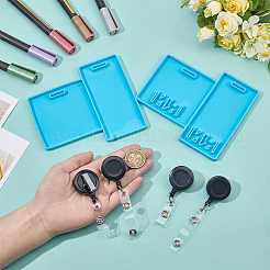 2 шт. силиконовые Молды для студенческих удостоверений&nbsp;DIY-BC0015-35