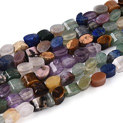 Природных драгоценных камней смешанного бисер нитей&nbsp;G-T143-33