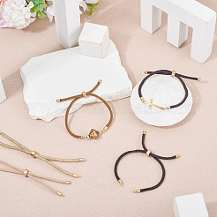 4 Stück Polyesterkordel in 4 Farben zum Basteln von Armbändern&nbsp;MAK-TA0001-43