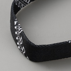 Bracelets tressés en cordon polyester de style ethnique pour hommes et femmes&nbsp;BJEW-WH0022-66C