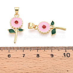 Латунь эмаль подвески&nbsp;KK-N265-08G