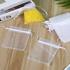 Подарочные пакеты из органзы 20шт с шнурком&nbsp;OP-LP0001-19