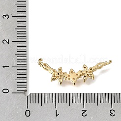 Pendentifs en zircone cubique clair en laiton&nbsp;KK-K427-05B-G