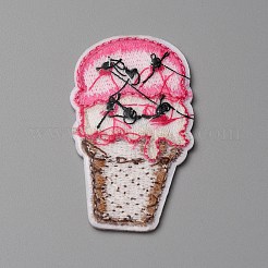 Sommerthema Polyester computergesteuertes Sticktuch zum Aufbügeln/Aufnähen&nbsp;PATC-WH0010-07F
