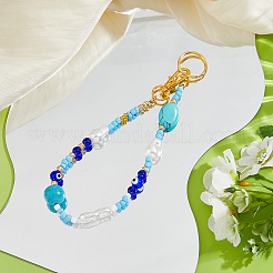 Брелок из стекла&nbsp;HJEW-FH00142