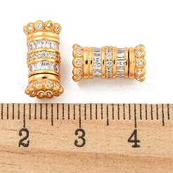 925 Sterling Silber Micro Pave Zirkonia Schraubverschluss&nbsp;STER-U001-05A-G