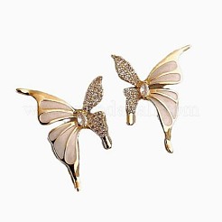 Бабочки сплава эмали серьги стержня&nbsp;FS-WGA0046-01