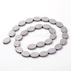 Electroplate non magnetici ematite sintetico fili di perline&nbsp;G-F300-10-F01