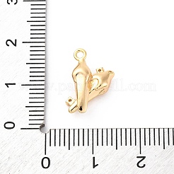 Подвески латунные горный хрусталь&nbsp;KK-E793-12G