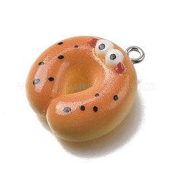 Подвески из непрозрачной смолы&nbsp;RESI-L048-02P