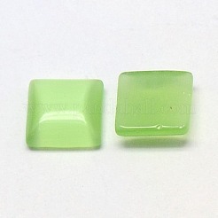 Кабошоны кошачьего глаза CE-J006-12x12mm-25