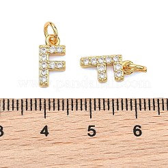 Ciondoli Shegrace in ottone con micro pavé di zirconi cubici trasparenti&nbsp;XGRQ29628-394G-F