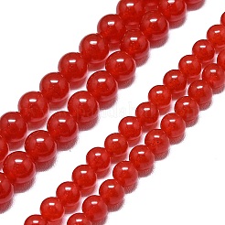 Натуральный Malaysia нефритовые бусы пряди&nbsp;G-L645-C01-4mm-16