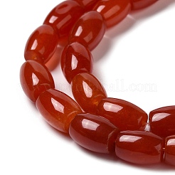 Naturales teñidos abalorios de jade blanco hebras&nbsp;G-M402-A01-08