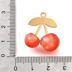 Подвески из акрила из нержавеющей стали 304&nbsp;STAS-E549-01G-01