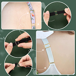 480 шт. 24 стиля пряжки для регулировки ремня нижнего белья из сплава FIND-GA0003-35