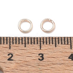 Laiton fermé Anneaux&nbsp;KK-CBA4112-10RG