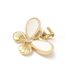 Латунные микро проложить кубического циркония подвески&nbsp;KK-D426-03G