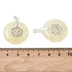 Natürliche Zitrone Jade Anhänger&nbsp;GG-CBAF4FB-02S-B05