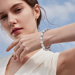 500 шт. разделительные бусины из нержавеющей стали 304&nbsp;STAS-DC0015-68