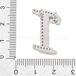 Pendentifs en laiton zircon cubique transparent&nbsp;CU-CBA8481-01P-I
