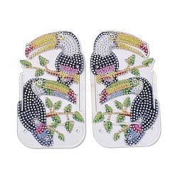 5d diy grue motif animal diamant peinture crayon porte-gobelet ornements kits&nbsp;DIY-C020-08