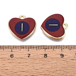 Anhänger aus bedruckter Legierung zum Valentinstag&nbsp;PALLOY-SZC0008-15E