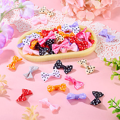 90 шт. 9-х цветные аксессуары из полиэстера для украшения&nbsp;DIY-TA0012-70