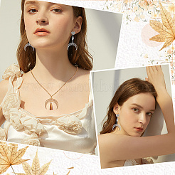 8 шт. 2-цветное ионное покрытие (IP) 201 подвески из нержавеющей стали&nbsp;STAS-DC0006-19