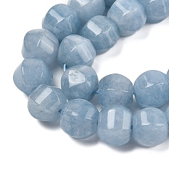 Natürliche weiße Jade perlen Stränge&nbsp;G-N344-03C
