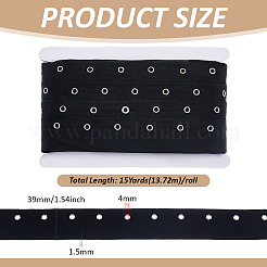 15 ярд полиэстеровых лент с люверсами из нержавеющей стали&nbsp;OCOR-BC0008-02B