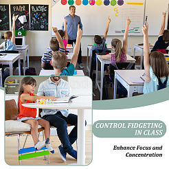 12 шт. 3-х цветные упаковочные ленты из термопластичного эластомера для упаковки&nbsp;AJEW-GA0007-16