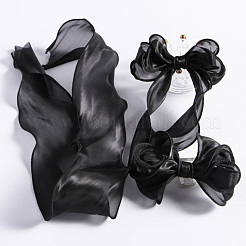Ruban d'organza en polyester couleur arc-en-ciel&nbsp;OCOR-WH0082-118B
