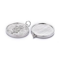 Латунные подвески&nbsp;KK-Z009-26P