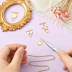 4 шт. 4-х стилевые латунные застежки-тоглы&nbsp;KK-CJ0003-53