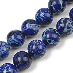 Fili di perle di diaspro imperiale naturale tinte&nbsp;GG-CBAF9E5-A01-14mm-B