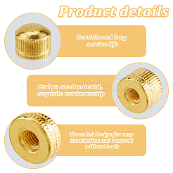 35 шт. 5-х цветная железная колпачковая гайка&nbsp;IFIN-FH0001-92B