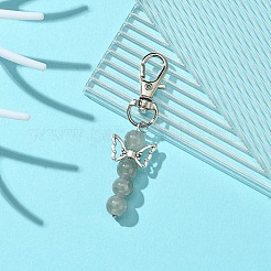 Decorazioni pendenti in vetro con angelo&nbsp;HJEW-YW00009-05